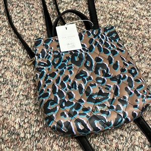 Ted Baker London leopard backpack